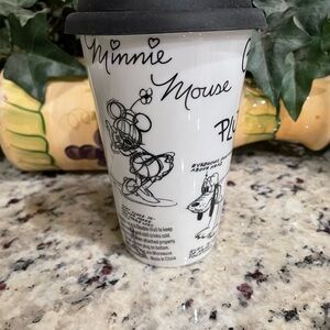 NWT Disney Sketchbook Mickey Mouse and Friends Jerry Leigh Ceramic Tumbler NEW